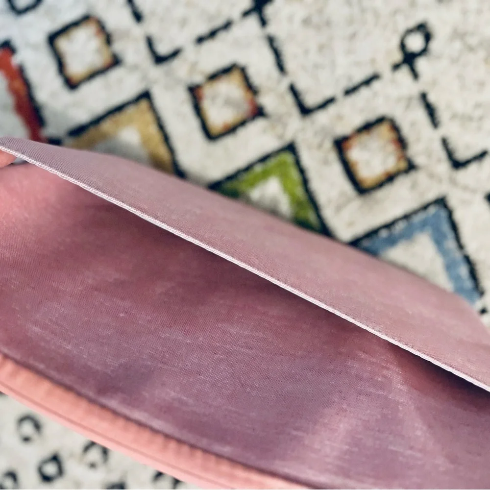 NWOT Lacdo Pink Computer Bag Zipped Closure Lots of Pockets Water Repellent